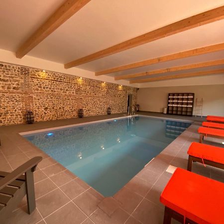 Hotel-Spa-Piscine Le Petit Castel Beuzeville-Honfleur Buitenkant foto